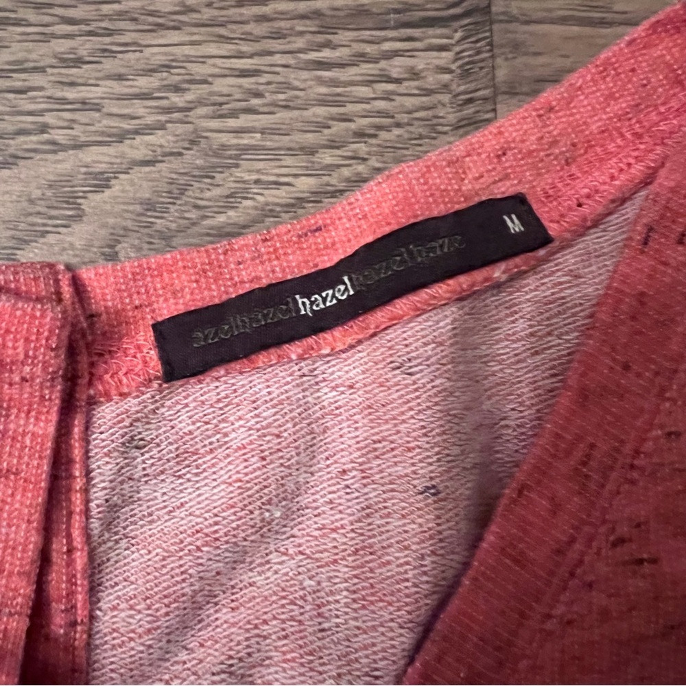 Azel Hazel Button Back Tank Medium Euc - image 3